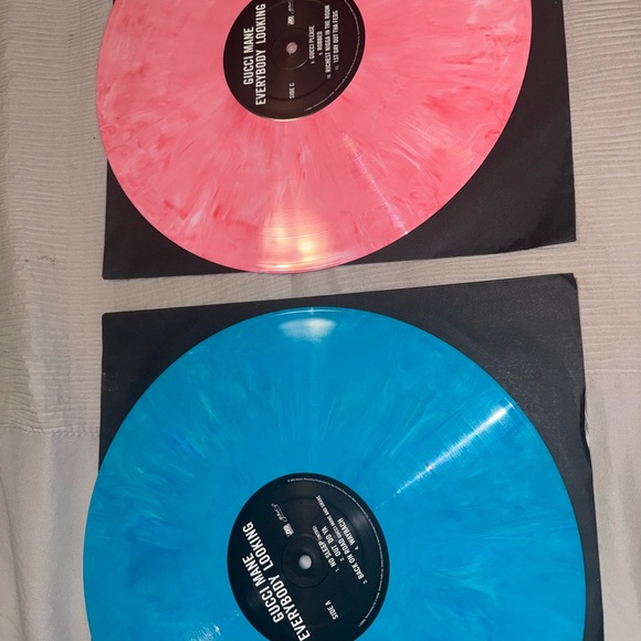 Other - Gucci Mane – Everybody Looking Vinyl 2LP Pink & Blue